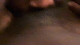 Chocolate ???? snatch ???? got her going mad just listen to her groan