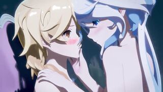 Genshin Impact Furina sex creampie