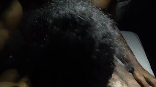 Youthful thot suckn jock in the large truck