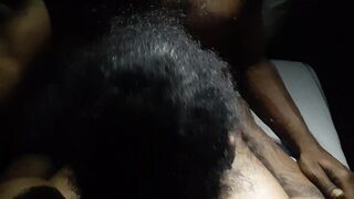 Youthful thot suckn jock in the large truck