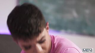 STUDS - Femboy Sam Ledger Gets His Constricted Gap Banged By His Impressive Stepbro Drake Von