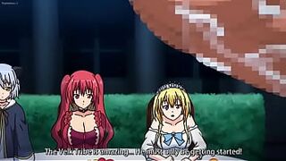 Manga - A elf fight for her virginity in the colosseum