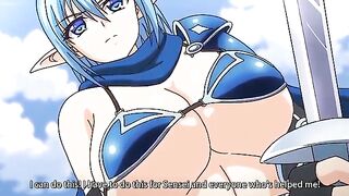 Manga - A elf fight for her virginity in the colosseum
