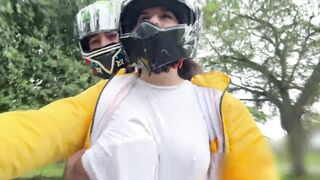 PICKING UP A CUSTOMER OUT OF A BRASSIERE!