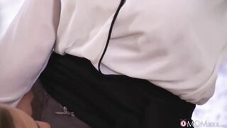 Step mama spanks a very nasty gal - MAMMA XXX