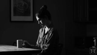 2 sexy gals passionately lick snatch and feet