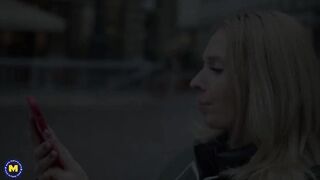 This babe's a bawdy mamma longing a hard palpitating knob