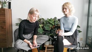 Ersties - Sexy Lesbo Women Get Warmed Up with Magic Wands