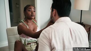 U shouldnt have spied on me stepdad now I make u lick me