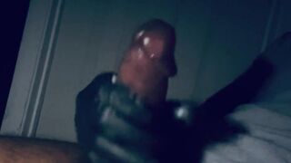 Wow a lot of cum out mushroom head