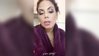 Hawt AF Brunette hair Kesha Ortega Plays With A Obese Sex tool!