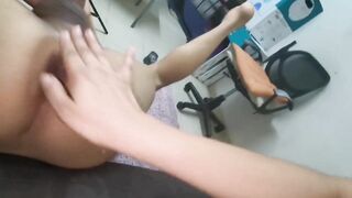 le encanta saborear culo