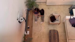 2 hawt lesbos caught on camera