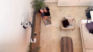 2 hawt lesbos caught on camera