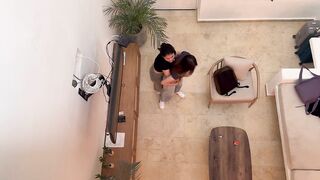 2 hawt lesbos caught on camera