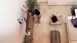 2 hawt lesbos caught on camera