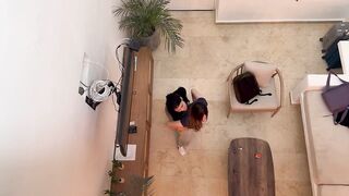 2 hawt lesbos caught on camera