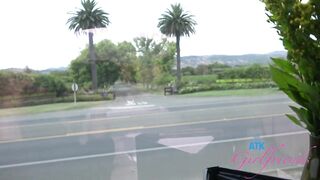 On a peculiar voyage with Serena Hill to NorCal plus a quick oral sex POV