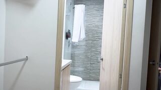 Camera records 2 lesbos staying at AIRBNB!!