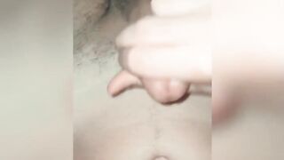 Midnight wank and creamy spunk flow (snap stories)