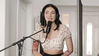 Natural Girl Queenie Sateen Savors Her Tatted Ally Charlotte Sins' Breathtaking Body