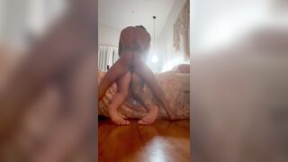 Completely Ruined! See her legs go flabby - Full version on OF ????????️