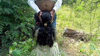 Step brother banging in jungle