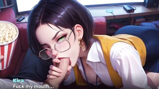 Blow Job from The Secretary : Lewd Villa PT two