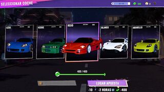 car races, beauties, sex there's anything