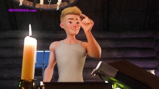 Mystic Temptations: 1st Anal Try for Tiny Magician Sweetheart (Neverseen Hentai Sex)