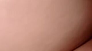 Screaming wench shaking her booty with my schlong inside