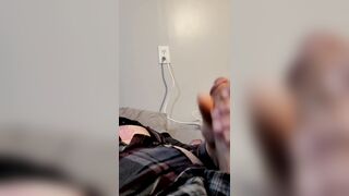 Precum Gently Milking Each Drop!