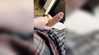 Precum Gently Milking Each Drop!