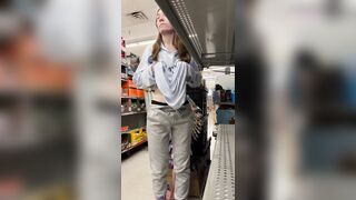 Hard Nipps At Family Dollar