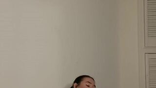 British college gal caught after dance practice