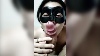 My neighbour sucks my shlong untill' I cum on her face