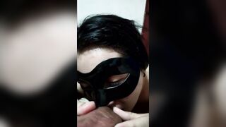 My neighbour sucks my shlong untill' I cum on her face