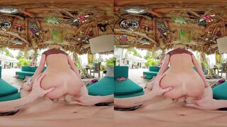 Morning Poolside Creampie - Virtual Real Porn
