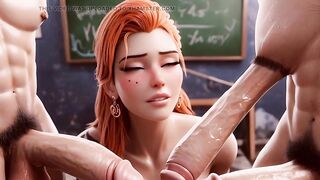 20yo Breasty Redhead Wants Monster Weenies – Deepthroat & Cream Pie