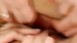 More clit head vs clit head close ups Lesbo tribadism