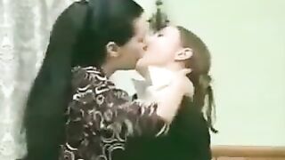 MILF seduces young school girl