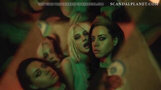 Aubrey Plaza & Vanessa Dubasso Lesbian Scene - ScandalPlanet