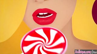 Alex De La FLor Arya Fae - Slumber Party - Twistys