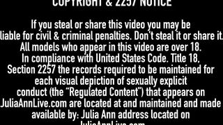 Funky Android Milfs Julia Ann & Jessica Jaymes Scissor Fuck!