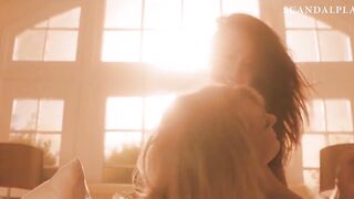 Uma Thurman & Maggie Q Lesbian Scene on ScandalPlanetCom