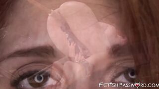 Teen slave Rose Red dominated and toyed by lesbian mistress