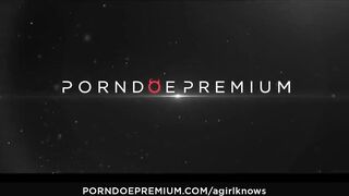 A GIRL KNOWS - Czech lesbians eating pussy in outdoor garden