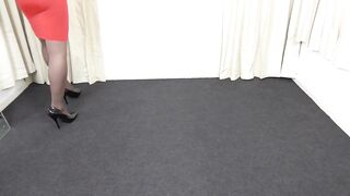 Red Skirt and Pantyhose.mp4