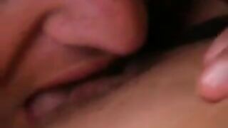Amazing clit licking close up