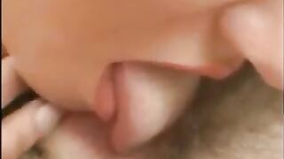 Cute russian lesbian models playing on the bed